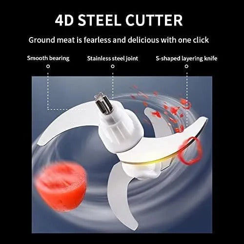 2-in-1 Food Processor & Electric Meat Grinder Regular priceRs.4,999.00